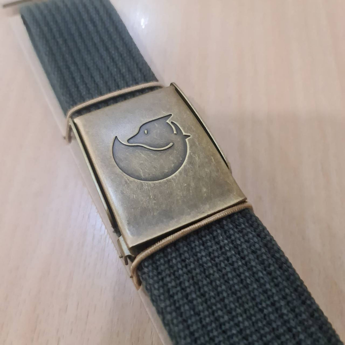 Fjall Raven Canvas Belt Dark Grey Riemen
