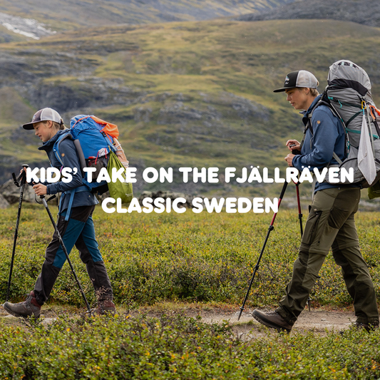 การผจญภัยของเด็กๆ ใน Fjällräven Classic Sweden