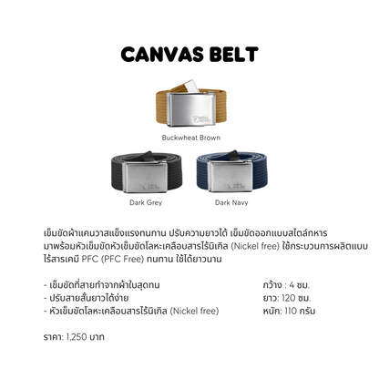 Canvas Belt
