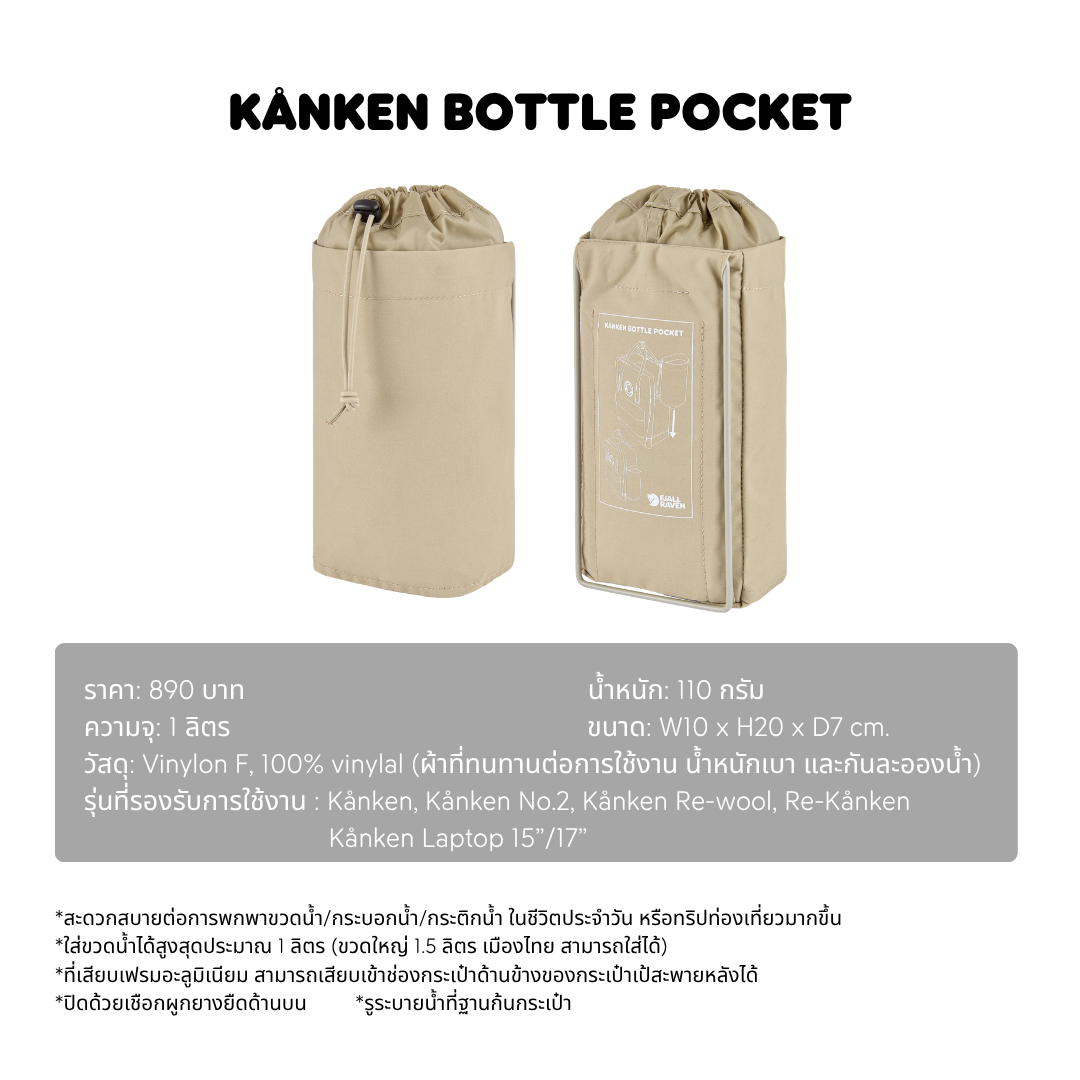 Kånken Bottle Pocket