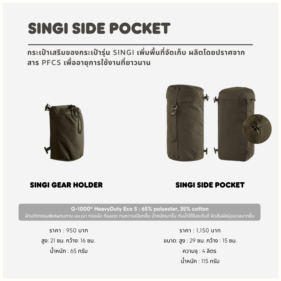 Singi Gear Holder