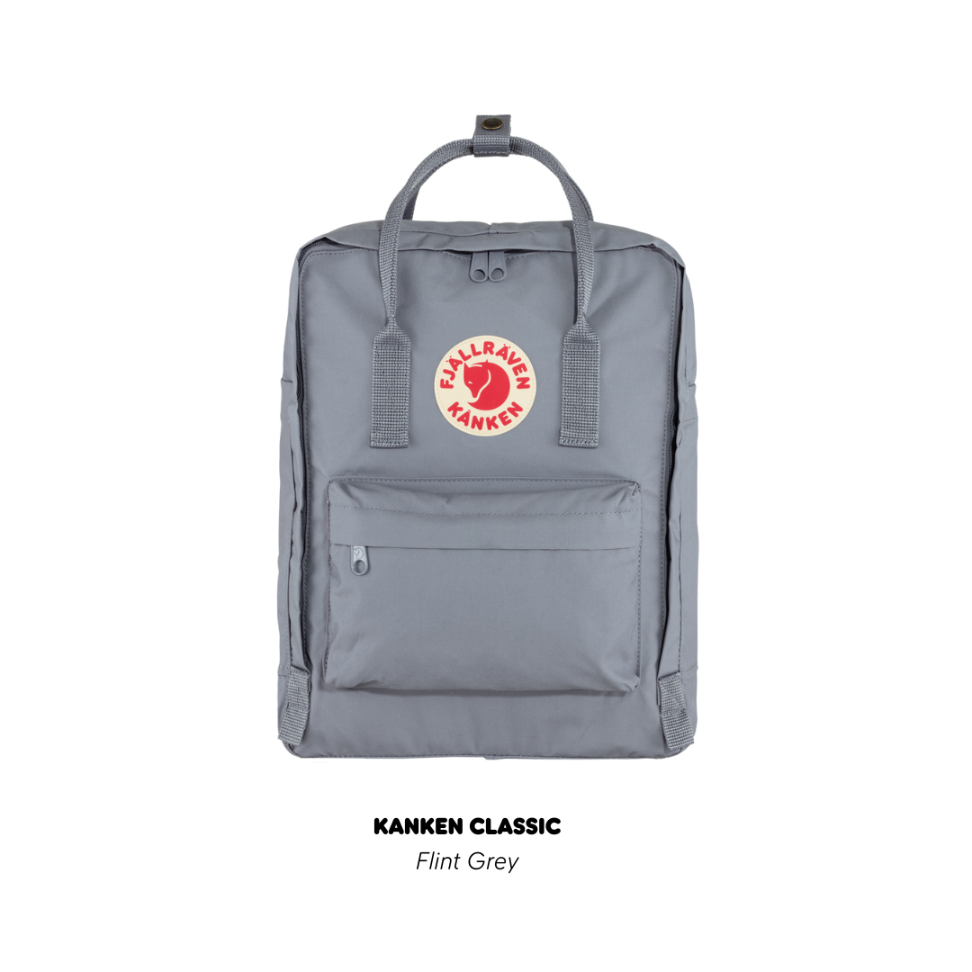 Grey kanken backpack hotsell