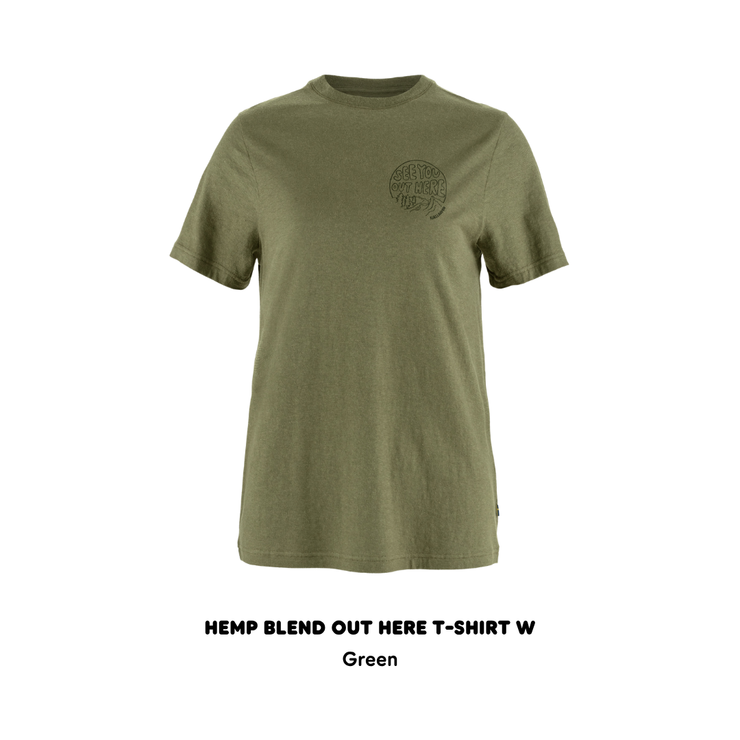 Hemp Blend Out Here T-Shirt W