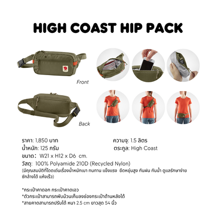 High Coast Hip Pack