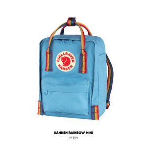 Kanken Rainbow mini กระเป๋าเป้ กระเป๋าสะพายหลัง Fjallraven