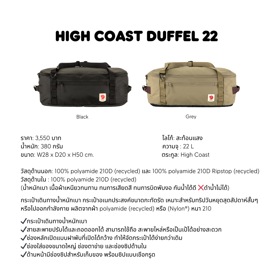 High Coast Duffle 22