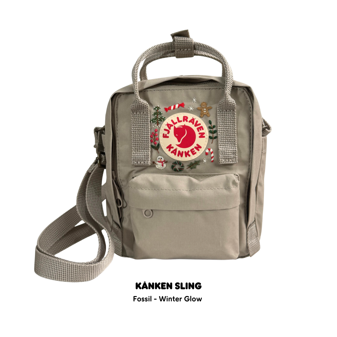 Kånken Sling Limited You Embroidery – Christmas Edition