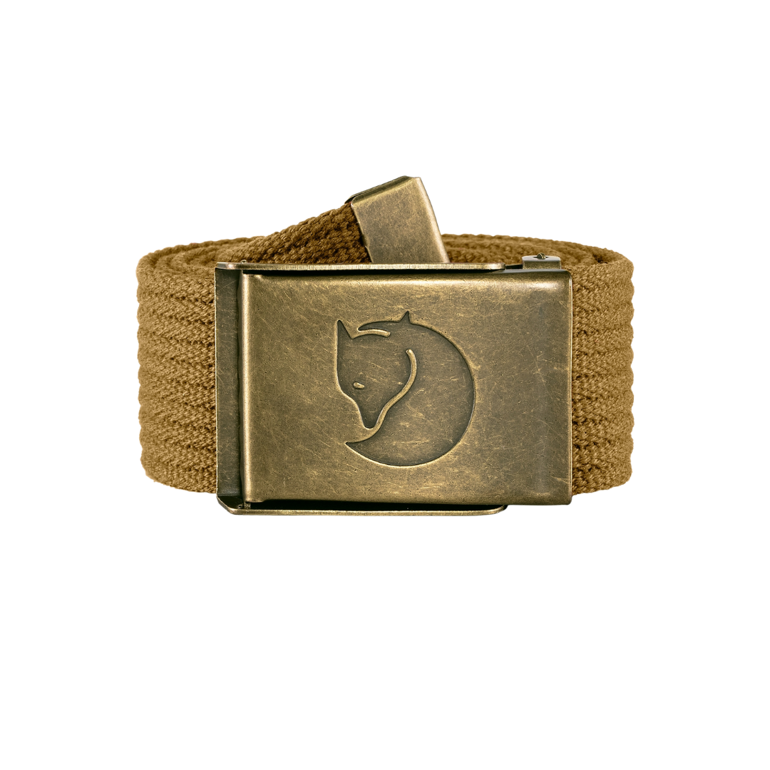 Canvas Brass Belt
