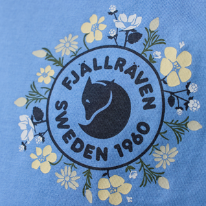 Fjällräven Fjallblomster Logo T-shirt W