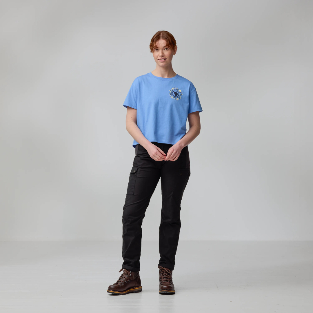 Fjällräven Fjallblomster Logo T-shirt W