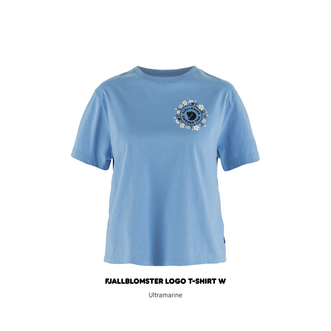 Fjällräven Fjallblomster Logo T-shirt W