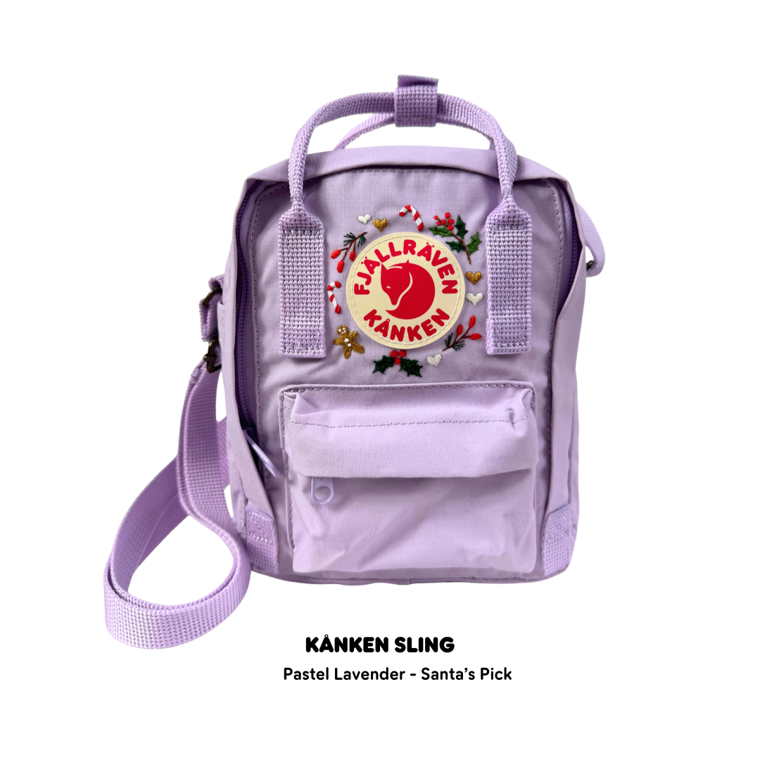 Kånken Sling Limited You Embroidery – Christmas Edition