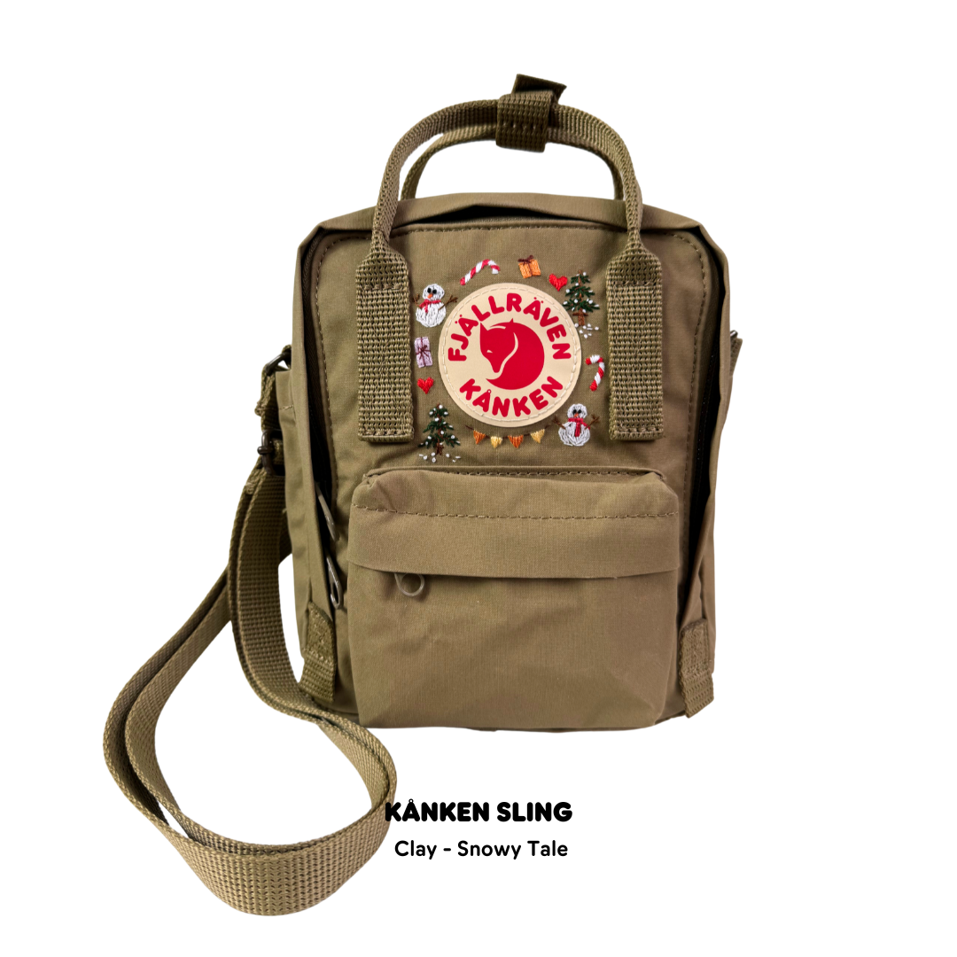 Kånken Sling Limited You Embroidery – Christmas Edition