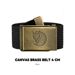 Load image into Gallery viewer, Canvas Brass Belt
