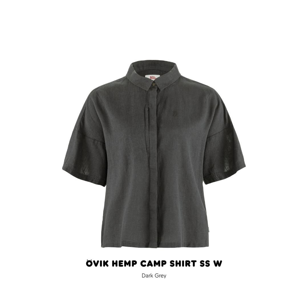 Ovik Hemp Camp Shirt SS W