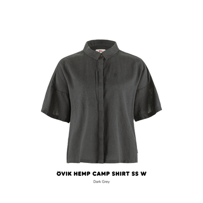 Ovik Hemp Camp Shirt SS W