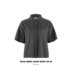 Ovik Hemp Camp Shirt SS W