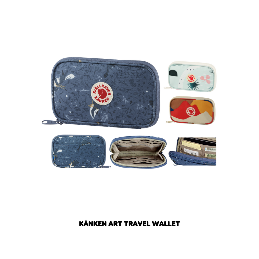 Kanken Art Travel Wallet กระเป๋าใส่เงิน กระเป๋าสตางค์ Fjallraven