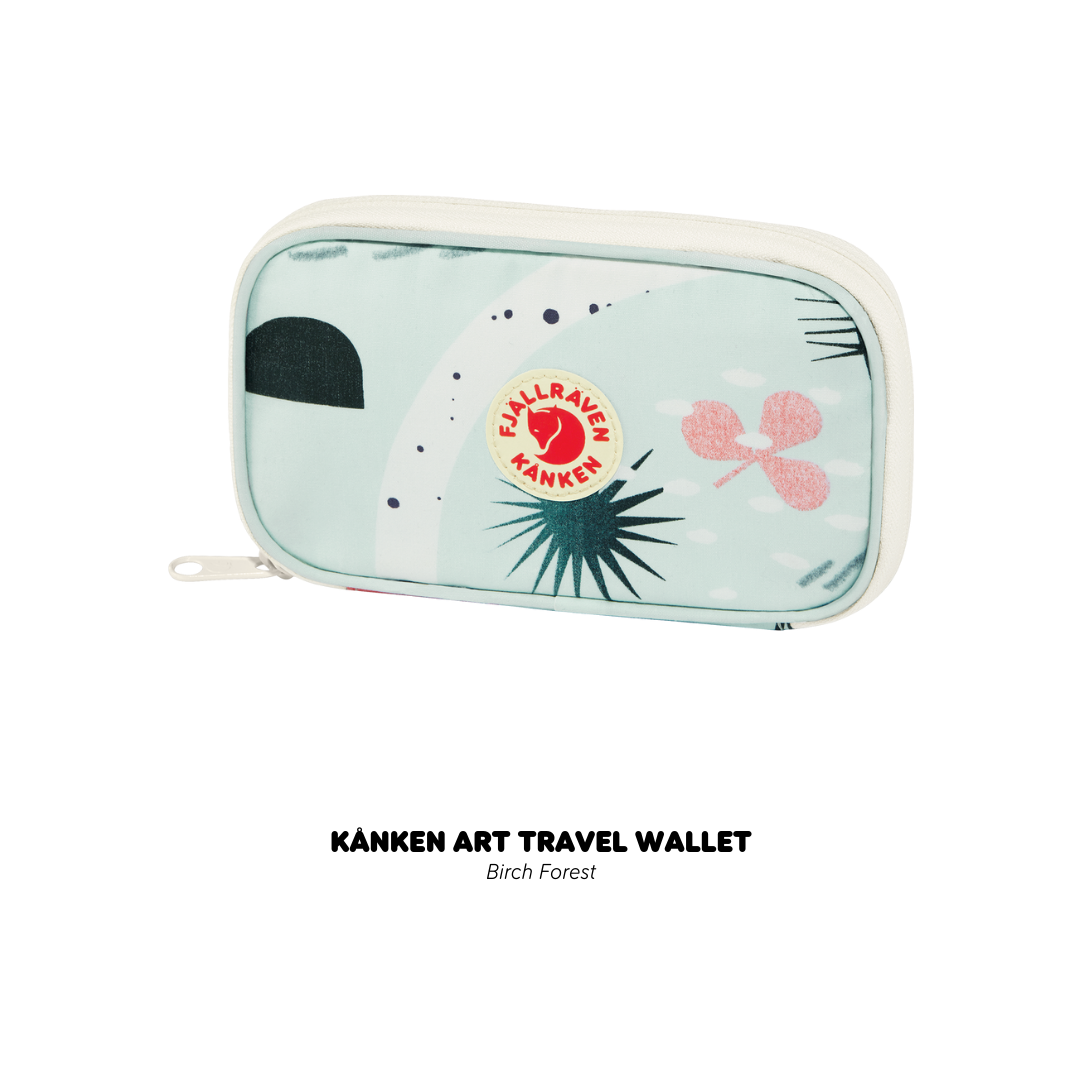 Kanken Art Travel Wallet กระเป๋าใส่เงิน กระเป๋าสตางค์ Fjallraven
