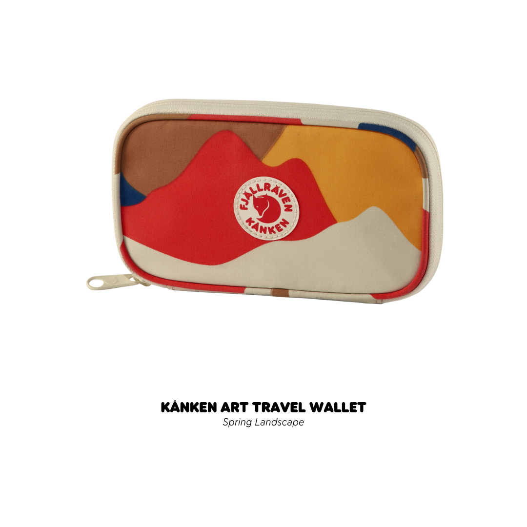 Kanken Art Travel Wallet กระเป๋าใส่เงิน กระเป๋าสตางค์ Fjallraven